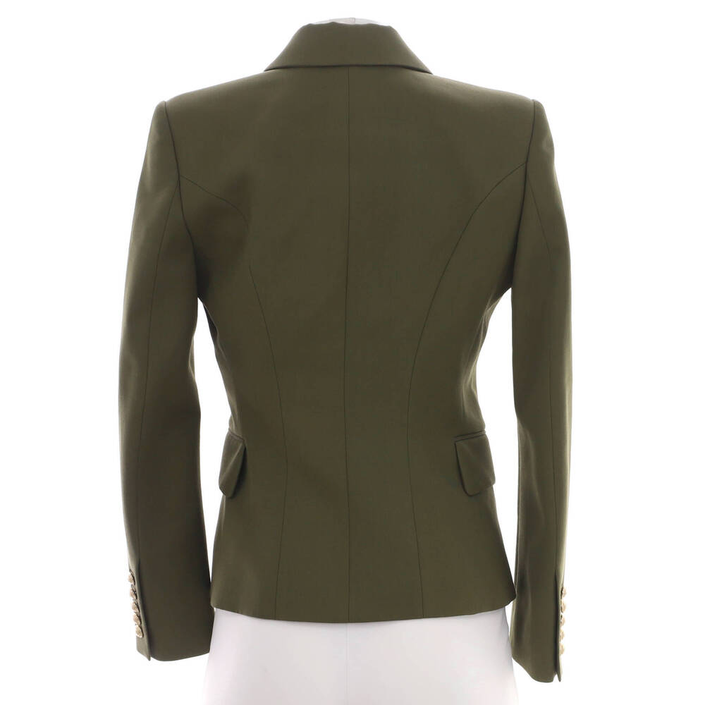 Balmain Women's Double Breasted Blazer Wool - Picture 2 of 4